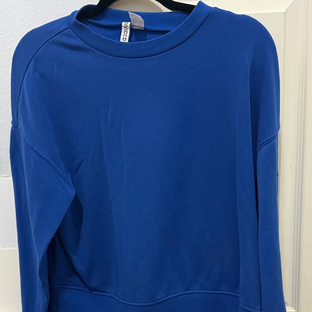 Blue Crewneck Sweatshirt
